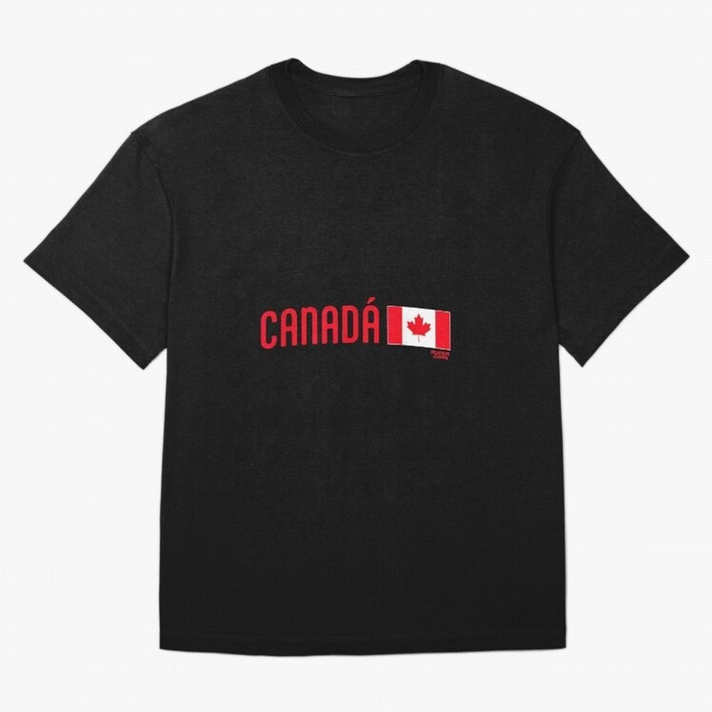 2026 Canada Soccer Fan World Cup Oversized T-Shirt Bring Supporter Culture to FIFA World Cup 2026 Group Stage for Fans of Haaland and Mbappe and England, Bringing Fan Favorite Moments, National Team Passion, Big Match Drama and Soccer History; Made