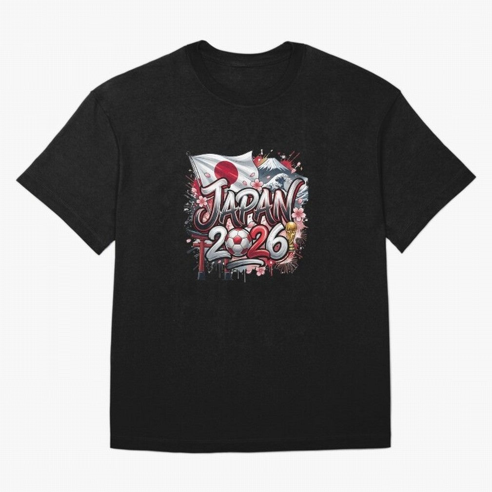 Japan World Cup 2026 Football Legacy Oversized T-Shirt Show Fan Pride Across Match Day Hype around FIFA World Cup 2026 USA Canada Mexico, CR7 and Messi, Brazil, Portugal and Argentina, Football Passion, Legendary Performances, Festival Vibes and