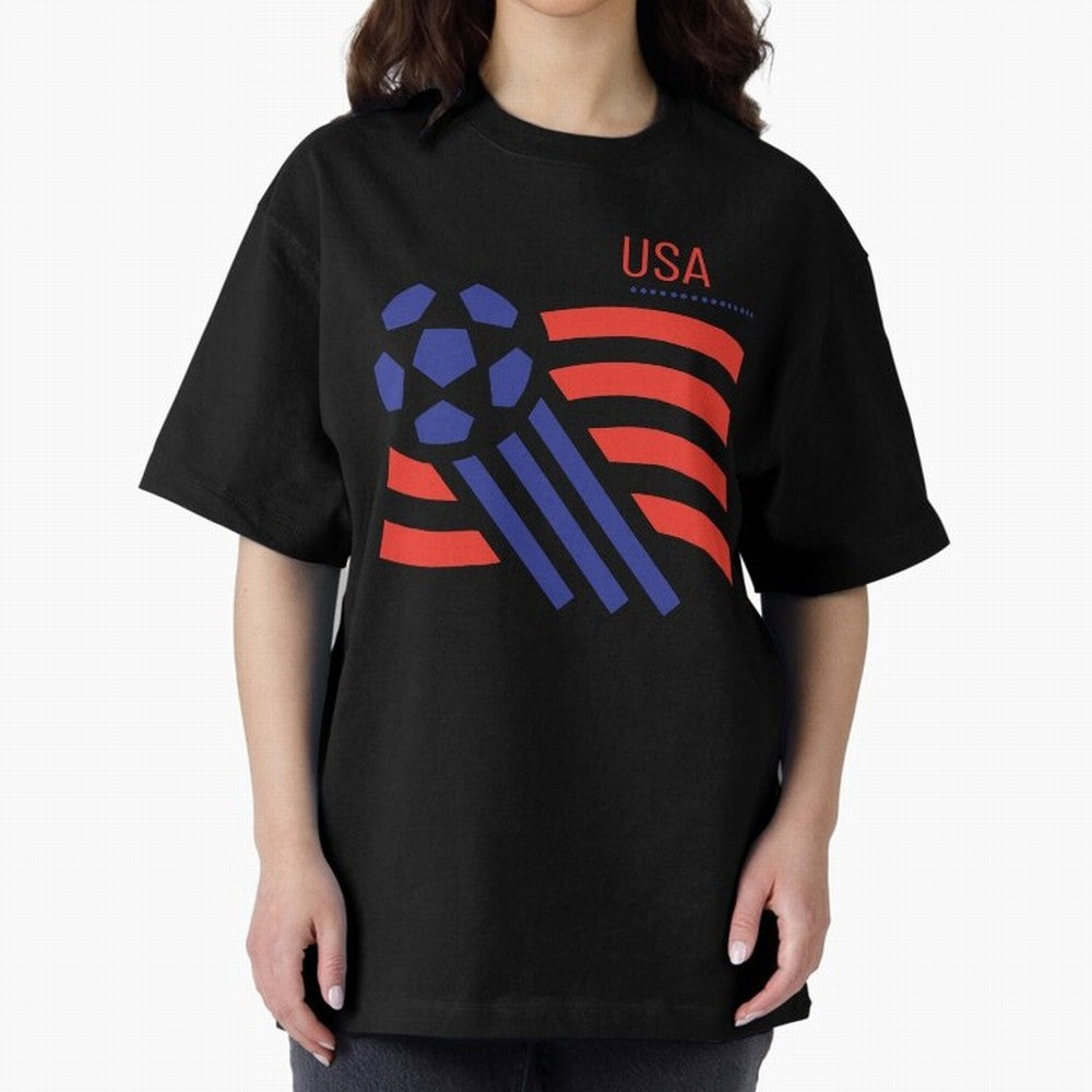 USA Soccer 2026 -Fan Design Oversized T-Shirt Show Love for Legendary Goals in the FIFA World Cup 2026 USA Canada Mexico Journey through CR7 Highlights, Netherlands Pride, Game Day Rituals, Football Legends, Country Pride and the Road to the Final;