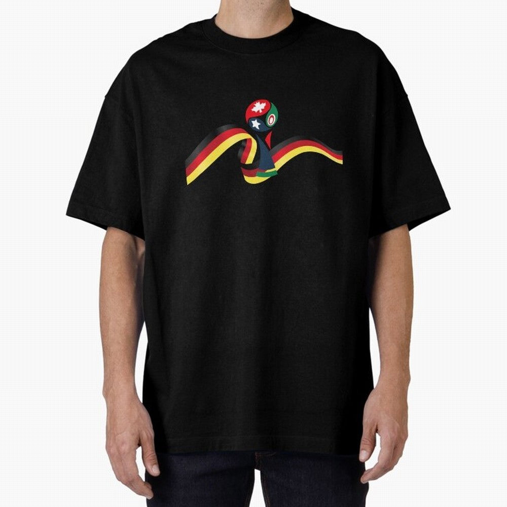 World Cup 2026 Team Germany Oversized T-Shirt Show Fan Pride Across Match Day Hype around FIFA World Cup 2026 USA Canada Mexico, Haaland, Portugal, Spain and Germany, Championship Spirit, Famous Goals, Roaring Crowds and International Football