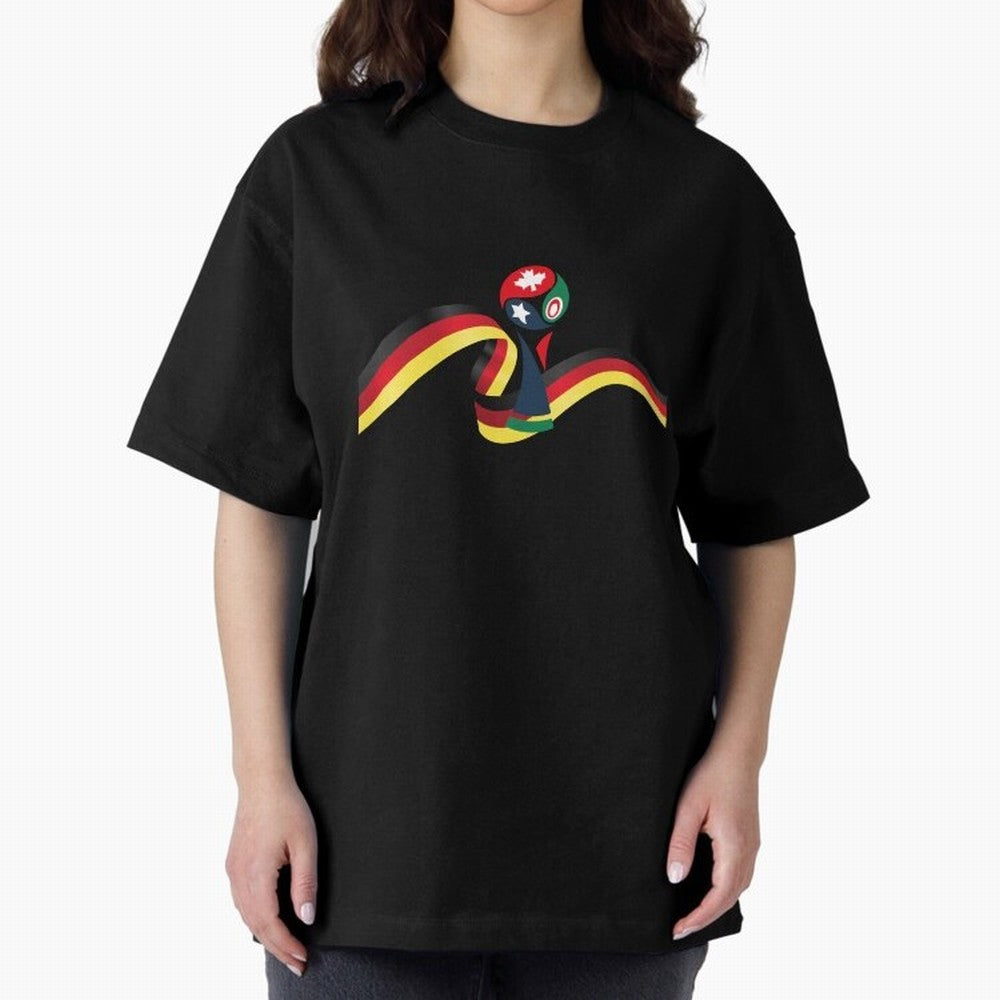World Cup 2026 Team Germany Oversized T-Shirt Show Fan Pride Across Match Day Hype around FIFA World Cup 2026 USA Canada Mexico, Haaland, Portugal, Spain and Germany, Championship Spirit, Famous Goals, Roaring Crowds and International Football