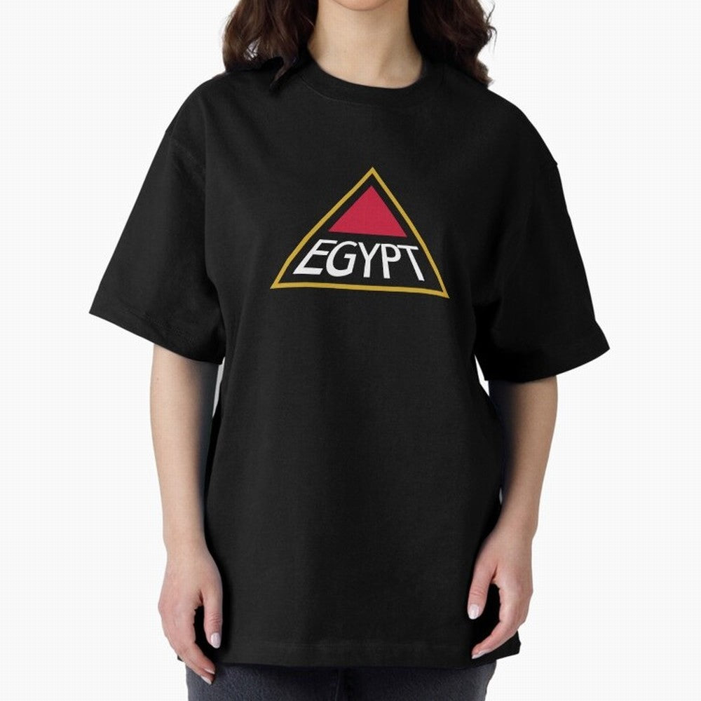 Logo of Egypt Oversized T-Shirt Make Your Look Match FIFA World Cup 2026 USA Canada Mexico Spirit, Inspired by France and Portugal, Neymar, Haaland and Cristiano Ronaldo, Supporter Pride, Iconic Celebrations, Legendary Names and Global Match Day