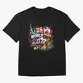 2026 North America Football Championship Oversized T-Shirt Feel International Energy from the FIFA World Cup 2026 USA Canada Mexico Journey through Cristiano Ronaldo Highlights, Portugal, Spain and Germany Pride, Match Day Excitement, Supporter